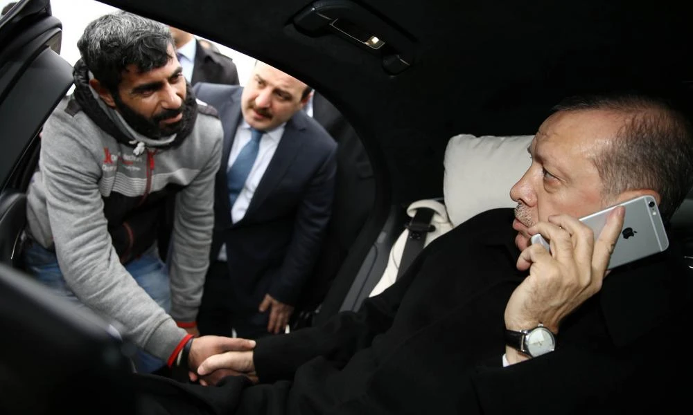 Επίδειξη ισχύος από Ερντογάν μέσα στην Γερμανία: «Παρέλασε» με συνοδεία 50 αυτοκίνητα